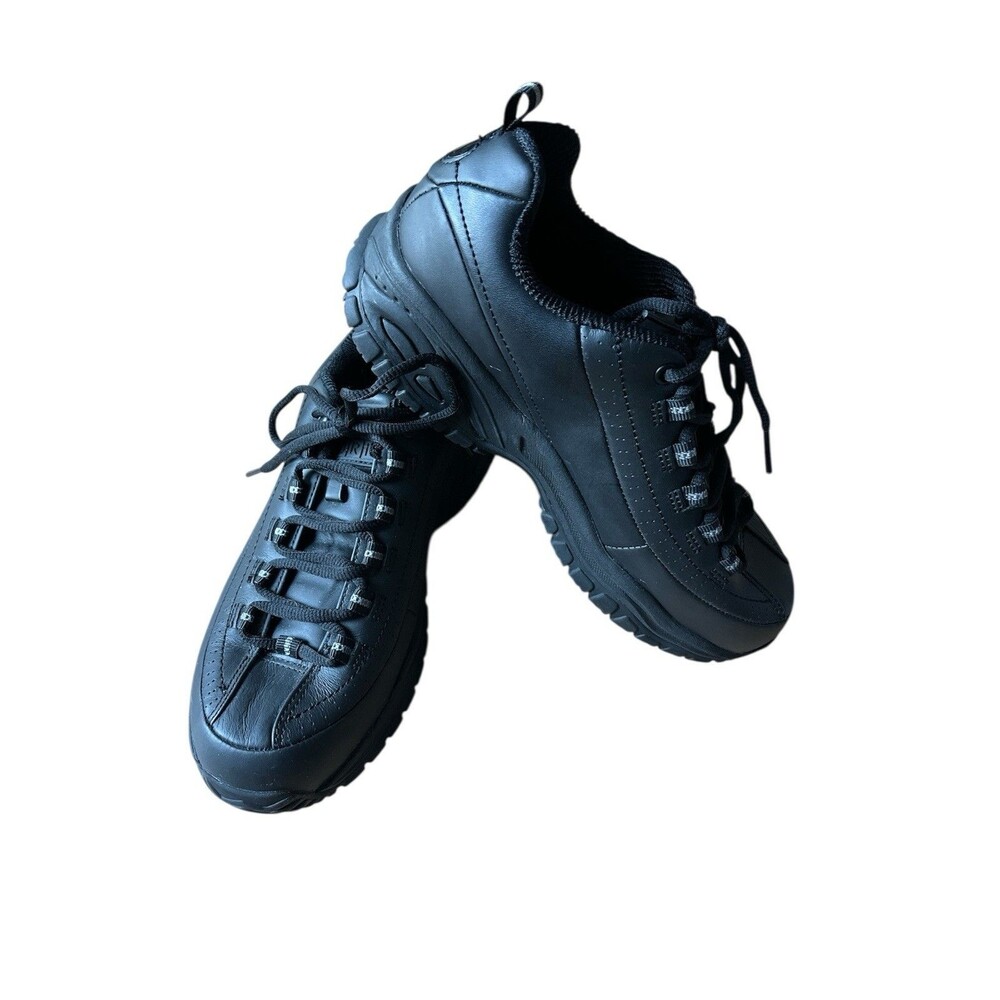 Women’s Skechers Work Black Soft Stride Slip Resistant Size 8.5B  Model #76033 - Picture 3 of 6